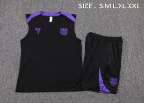 2025-26 Mens Barcelona black Vest short training