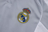 2025-26 Mens Real Madrid gray white Training Short Suit