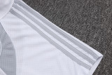 2025-26 Mens Real Madrid gray white Training Short Suit