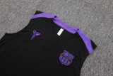 2025-26 Mens Barcelona black Vest short training
