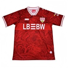 2025-26 Mens Stuttgart Away red Soccer Jersey