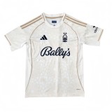 2025-26 Mens Nottingham Forest white away soccer Jersey