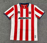 2025-26 Mens Sheffield United home red white  Soccer Jersey