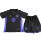 2025-26  Barcelona  Black Joint Edition Kids Soccer Jersey