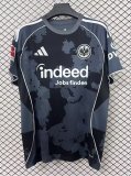 2025-26 Mens Frankfurt  third away grey  Soccer Jersey