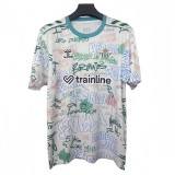 2025-26 Mens Real Betis   White Graffiti  Soccer Jersey