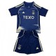 2025-26 Kids Aberdeen away blue  Soccer Jersey