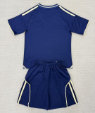 2025-26 Kids Aberdeen away blue  Soccer Jersey
