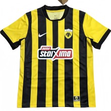 2025-26 Mens  AEK Athens Home Fans Soccer Jersey