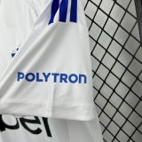 2024-25 Mens Como away white  Soccer Jersey