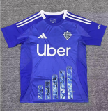 2024-25 Mens Como Home blue Soccer Jersey
