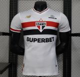Player version Sao Paulo home soccer jerseys   2526