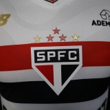 Player version Sao Paulo home soccer jerseys   2526