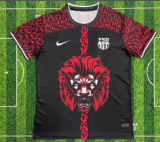 2025-26 Mens Barcelona Special Edition black  soccer Jersey