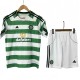 2025-26Kids Celtic home  green soccer jersey