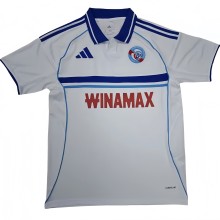 2025-26 Mens Strasbourg away white  soccer jersey