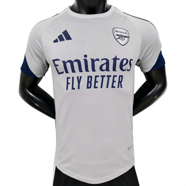 2025-26  Mens Arsenal  grey Player version soccer Jersey