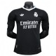2025-26 Mens Real Madrid  Player goalkeeper black soccer jersey