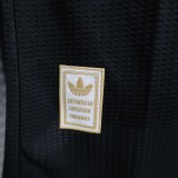 2025-26 Mens Real Madrid  Player goalkeeper black soccer jersey