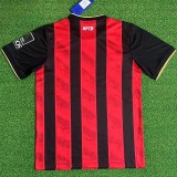 2025-26 Mens Bournemouth Home red black Soccer Jersey