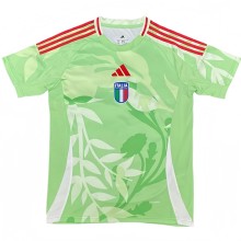 Mens Italy away soccer jersey green 2526