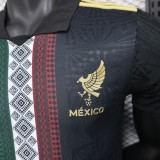 2025-26  Mens Mexico  black Special Edition Player version soccer jersey