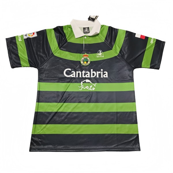 1999-00 Mens Racing de Santander  Retro away Soccer Jersey