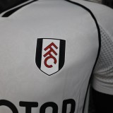 2025-26 Mens Fulham new home white  Player version Soccer Jersey