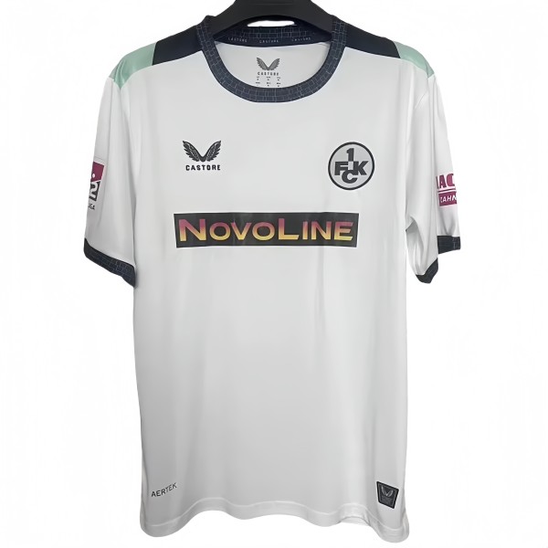 2025-26 Mens Kaiserslautern away white  soccer jersey