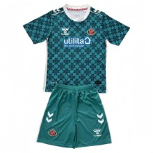 2025-26 Kids Sunderland Green GoalKeeper  Fans Soccer Jersey