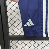 2025-26 Kids  Ajax away blue soccer  jersey