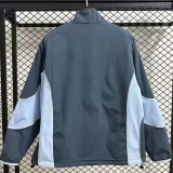 2025-26  Mens Manchester City  Double sided White  Blue  windbreaker