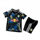 2025-26 Kids  Leeds United Third away black soccer  jersey