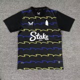 2025-26 Mens Everton Third away black Soccer Jersey