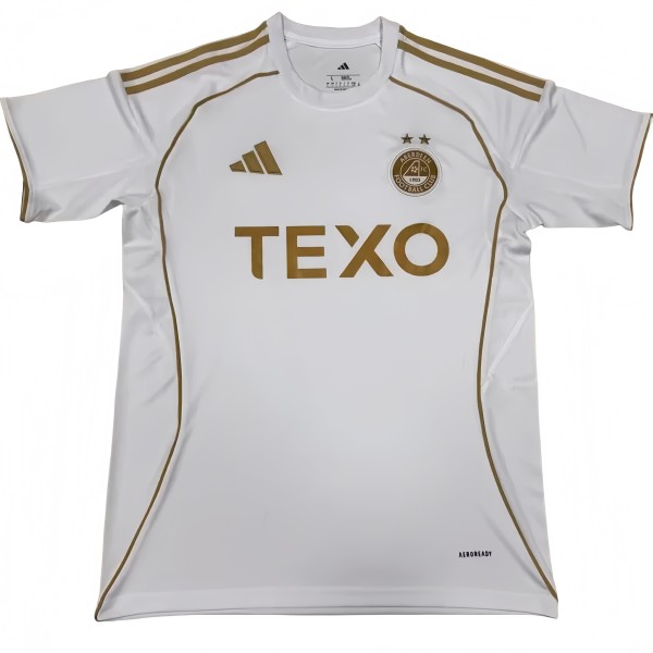 2025-26 Mens Aberdeen Third away white Soccer Jersey