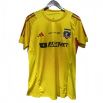 2025-26 Mens Colo-Colo yellow Goalkeeper soccer jersey