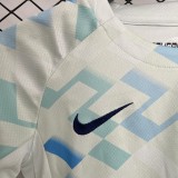 2025/26 Kids Inter Milan white away soccer jersey