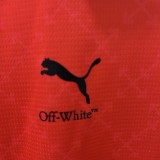 2025-26 Kids AC Milan Co-Branded Edition red soccer jersey