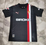 2025-26 Mens Sporting Gijon away black soccer  Jersey