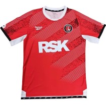 2025-26 Mens Charlton Athletic Home red Fans Soccer Jersey