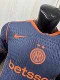 2025-26 Mens Inter Milan third away Player version soccer Jersey