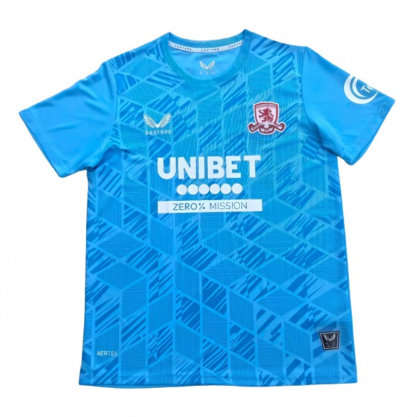 2025-26 Mens Middlesbrough Third away blue soccer jersey