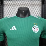 2025-26 Mens  Algeria green Player  soccer Jersey