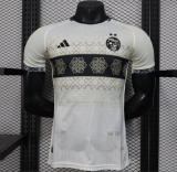 2025-26 Mens  Algeria white Player  soccer Jersey