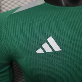 2025-26 Mens  Algeria green Player  soccer Jersey