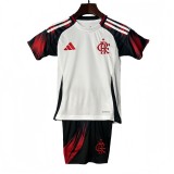 2025-26 Kids Flamengo away soccer Jersey