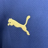 KIDS soccer jersey Portugal  training suit royal blue 2526