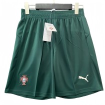 2025-26 Mens Portugal Green Shorts Pants