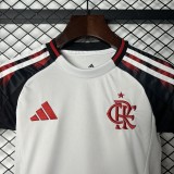 2025-26 Kids Flamengo away soccer Jersey