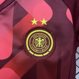 2025-26 Kids  Germany away red  soccer  jersey